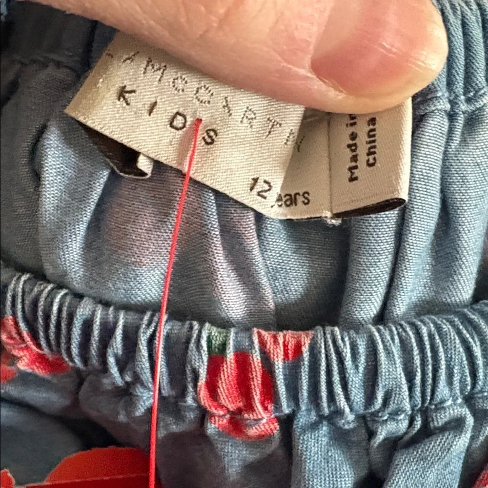 Stella McCartney Kids Cherry Chambray Dress